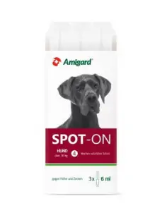 Amigard Spot-on HUND über 30kg Dreierpackung - 6ml