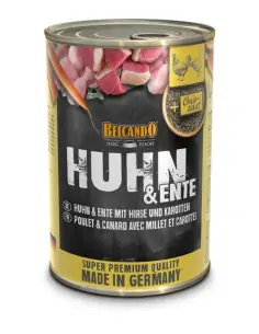 Huhn und Ente 400 g mit Hirse und Karotten - Belcando