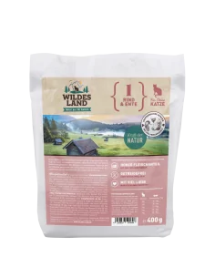 Rind & Ente 400g mit Gemüse und Wildkräutern 2