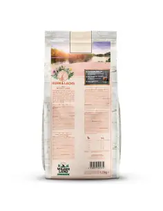 Huhn & Lachs 1.2 kg mit Gemüse und Wildkräutern 2